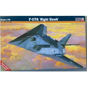 MisterCraft F-117A Nighthawk 1:72 repülőgép makett – MisterCraft E-05