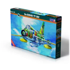 MisterCraft Su-22M4R 77 JBG 1:72 repülőgép makett – MisterCraft E-12