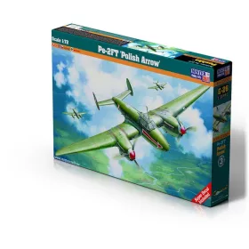 MisterCraft Pe-2FT Peshka 1:72 repülőgép makett – MisterCraft E-26