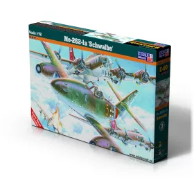 MisterCraft Me-262-1A Schwalbe 1:72 repülőgép makett – MisterCraft E-60