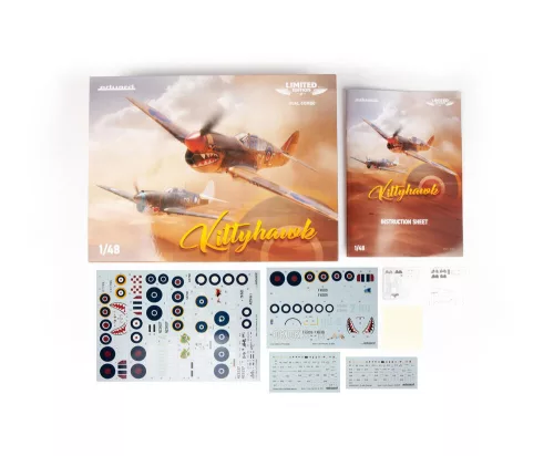 Eduard Kittyhawk Dual Combo Limited Edition 1:48 repülőgép makett