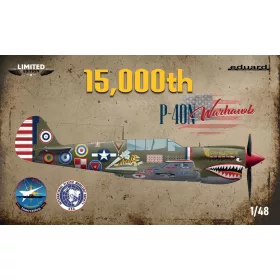   Eduard 15,000th – P-40N Warhawk Limited Edition 1:48 repülőgép makett
