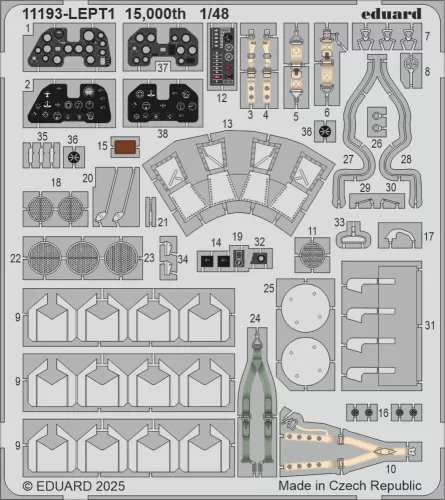 Eduard 15,000th – P-40N Warhawk Limited Edition 1:48 repülőgép makett