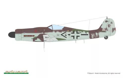 Eduard Wilde Sau Episode Three – Fw 190A-8/A-9 Limited Edition 1:48 repülőgép makett