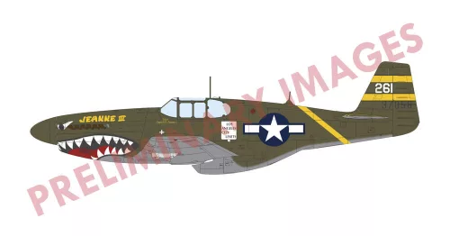 Eduard Sharks and Stallions – P-40N Warhawk + P-51B/C Mustang Dual Combo Limited Edition 1:48 repülőgép makett