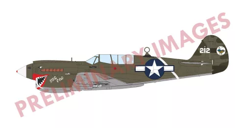 Eduard Sharks and Stallions – P-40N Warhawk + P-51B/C Mustang Dual Combo Limited Edition 1:48 repülőgép makett