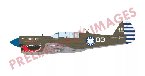 Eduard Sharks and Stallions – P-40N Warhawk + P-51B/C Mustang Dual Combo Limited Edition 1:48 repülőgép makett
