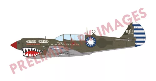 Eduard Sharks and Stallions – P-40N Warhawk + P-51B/C Mustang Dual Combo Limited Edition 1:48 repülőgép makett