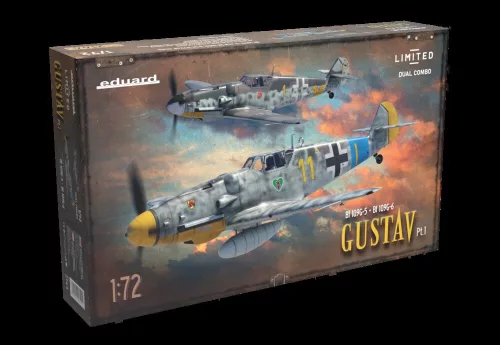 Eduard Gustav pt.1 Dual Combo Limited Edition 1:72 repülőgép makett