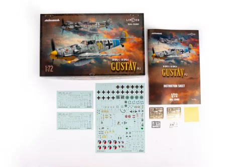 Eduard Gustav pt.1 Dual Combo Limited Edition 1:72 repülőgép makett