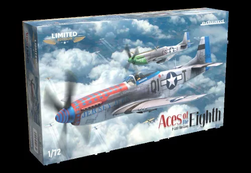 Eduard Aces of the Eighth Dual Combo Limited Edition 1:72 repülőgép makett