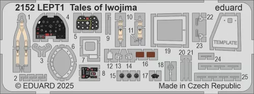 Eduard Tales of Iwojima Dual Combo Limited Edition 1:72 repülőgép makett