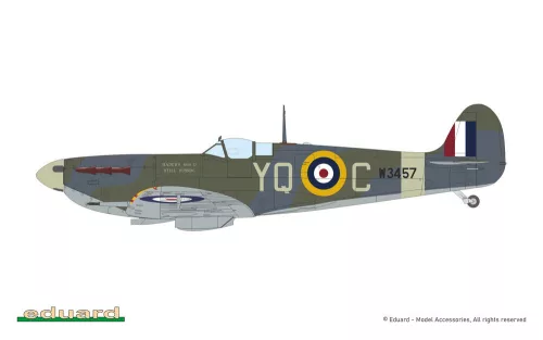 Eduard Spitfire Story: the Sweeps Dual Combo Limited Edition 1:72 repülőgép makett