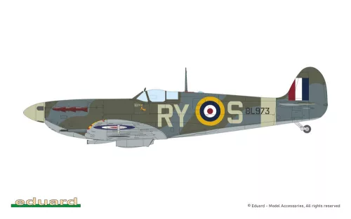 Eduard Spitfire Story: the Sweeps Dual Combo Limited Edition 1:72 repülőgép makett