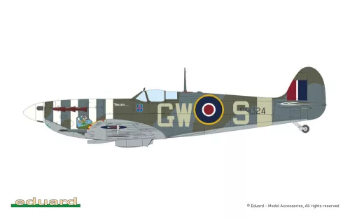 Eduard Spitfire Story: the Sweeps Dual Combo Limited Edition 1:72 repülőgép makett