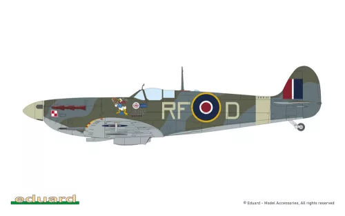 Eduard Spitfire Story: the Sweeps Dual Combo Limited Edition 1:72 repülőgép makett