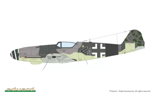 Eduard Kurfürst Dual Combo Limited Edition 1:72 repülőgép makett