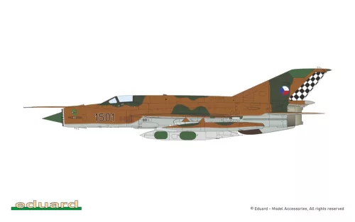 Eduard MiG-21R ProfiPACK 1:72 repülőgép makett
