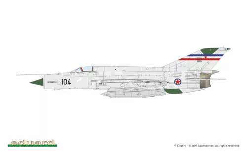 Eduard MiG-21R ProfiPACK 1:72 repülőgép makett