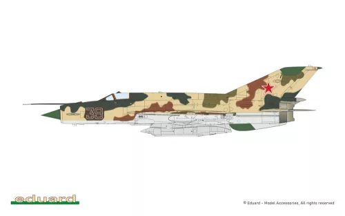 Eduard MiG-21R ProfiPACK 1:72 repülőgép makett