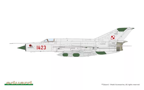 Eduard MiG-21R ProfiPACK 1:72 repülőgép makett