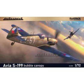   Eduard Avia S-199 buborék kabintető ProfiPACK 1:72 repülőgép makett