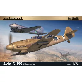   Eduard Avia S-199 ERLA kabintető ProfiPACK 1:72 repülőgép makett