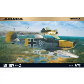 Eduard Bf 109F-2 ProfiPACK 1:72 repülőgép makett