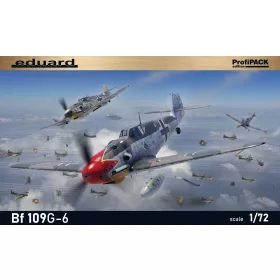 Eduard Bf 109G-6 ProfiPACK 1:72 repülőgép makett