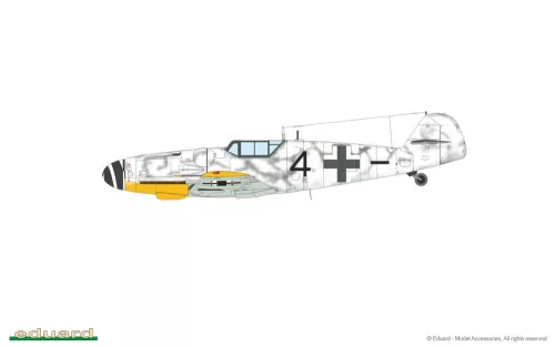 Eduard Bf 109G-6 ProfiPACK 1:72 repülőgép makett