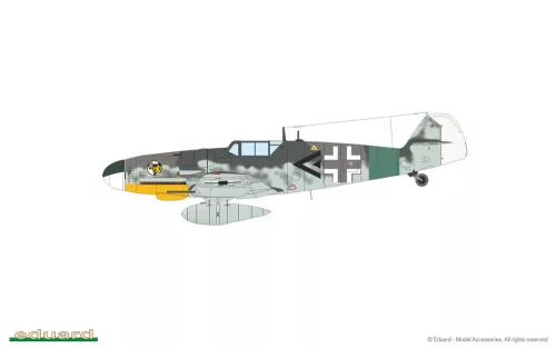 Eduard Bf 109G-6 ProfiPACK 1:72 repülőgép makett