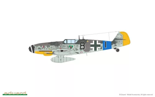 Eduard Bf 109G-6 ProfiPACK 1:72 repülőgép makett