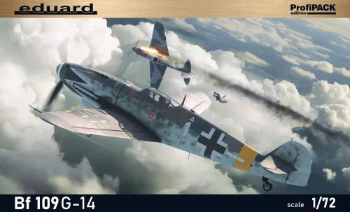 Eduard Bf 109G-14 ProfiPACK 1:72 repülőgép makett
