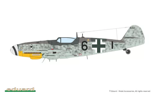 Eduard Bf 109G-14 ProfiPACK 1:72 repülőgép makett