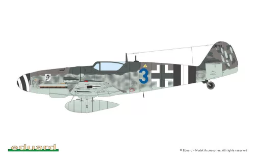 Eduard Bf 109G-14 ProfiPACK 1:72 repülőgép makett