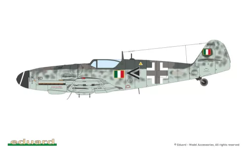 Eduard Bf 109G-14 ProfiPACK 1:72 repülőgép makett