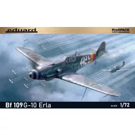 Eduard Bf 109G-10 ERLA ProfiPACK 1:72 repülőgép makett