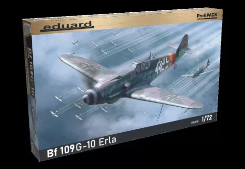 Eduard Bf 109G-10 ERLA ProfiPACK 1:72 repülőgép makett