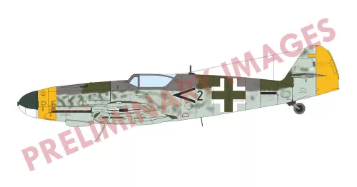 Eduard Bf 109G-10 WNF/Diana ProfiPACK 1:72 repülőgép makett