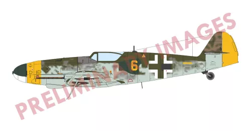 Eduard Bf 109G-10 WNF/Diana ProfiPACK 1:72 repülőgép makett