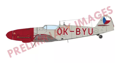 Eduard Bf 109G-10 WNF/Diana ProfiPACK 1:72 repülőgép makett