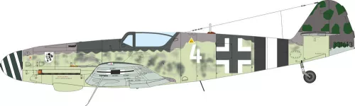 Eduard Bf 109K-4 ProfiPACK 1:72 repülőgép makett