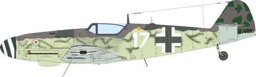 Eduard Bf 109K-4 ProfiPACK 1:72 repülőgép makett