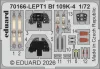 Eduard Bf 109K-4 ProfiPACK 1:72 repülőgép makett
