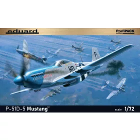 Eduard P-51D-5 Mustang ProfiPACK 1:72 repülőgép makett