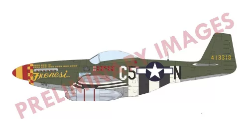 Eduard P-51D-5 Mustang ProfiPACK 1:72 repülőgép makett