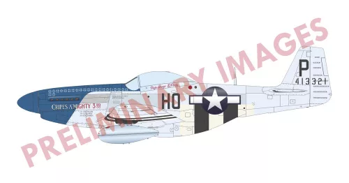 Eduard P-51D-5 Mustang ProfiPACK 1:72 repülőgép makett