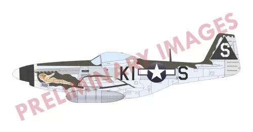 Eduard P-51D-5 Mustang ProfiPACK 1:72 repülőgép makett