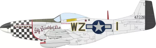 Eduard P-51D Mustang ProfiPACK 1:72 repülőgép makett
