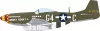 Eduard P-51D Mustang ProfiPACK 1:72 repülőgép makett